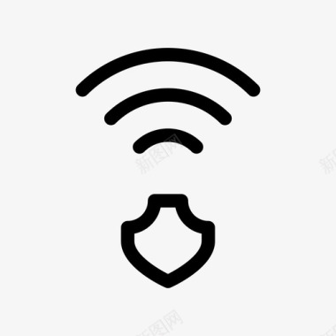 ios页面安全wifi保护安全图标图标