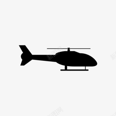 直升机航空天空图标图标