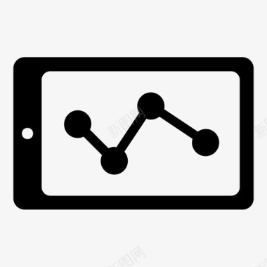 平板电脑样机平板电脑演示分析统计图标图标