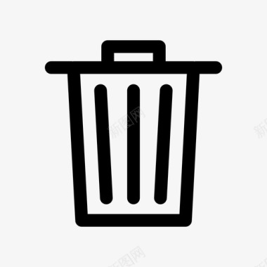删除垃圾箱删除图标