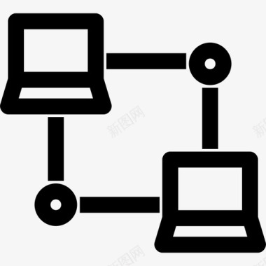 媒体社交网络网络计算机网络网络共享图标图标