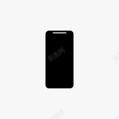 iphonexiphone8iphonex黑色图标图标