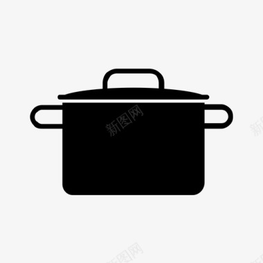 锅厨房工具图标图标