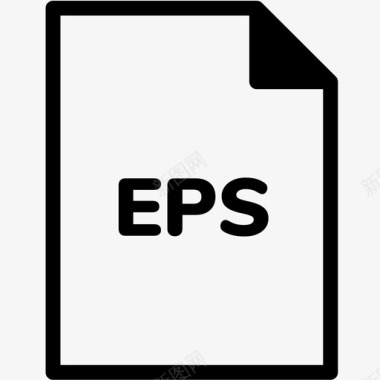 eps格式01eps文件扩展名格式图标图标