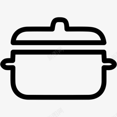 食物火锅厨房图标图标