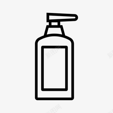 乳液瓶芳香剂美容护理图标图标