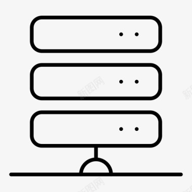 数据存储服务器数据数据存储图标图标