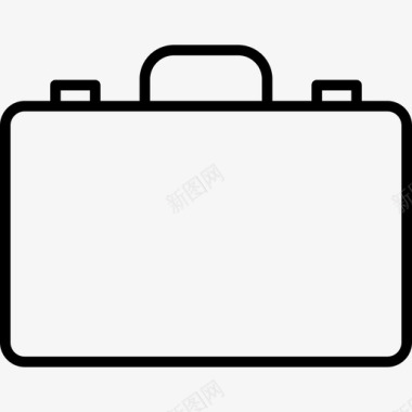 旅行箱实物资产图标图标