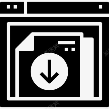 信息界面web浏览器文档界面图标图标