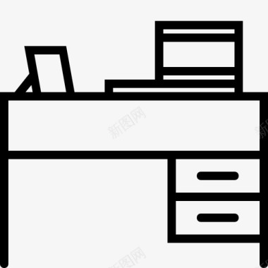 书桌电脑笔记本电脑图标图标