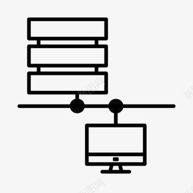 系统设计数据库访问数据访问数据库系统图标图标