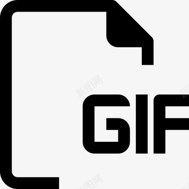 别针纸张文件类型文档gif图标图标