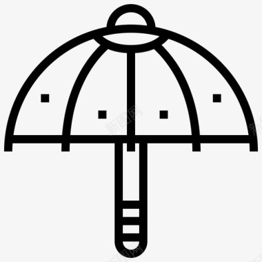 伞日本符号图标图标