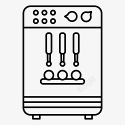 制冰机制冰机电器设备图标高清图片