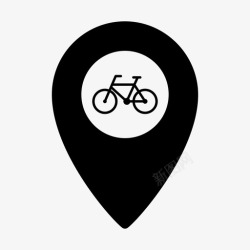 位置共享共享单车位置租赁共享图标高清图片