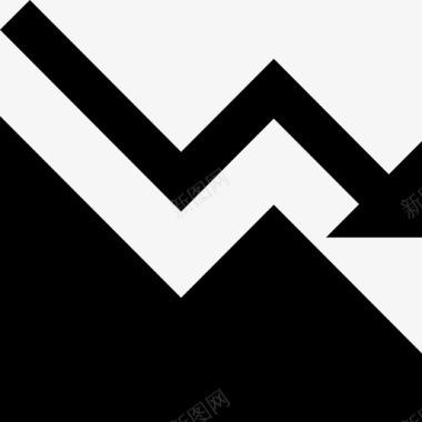 油价下降图片图表分析减少图标图标