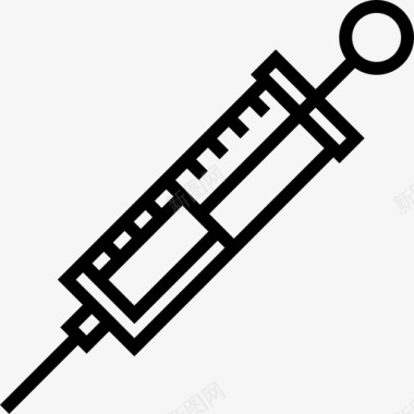 注射器素材图片疫苗接种保健注射图标图标