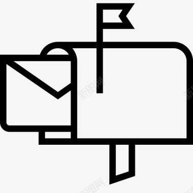 邮件信封标志图标图标