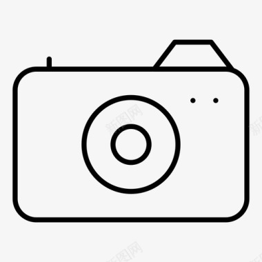 网络摄像机相机单反相机图标图标