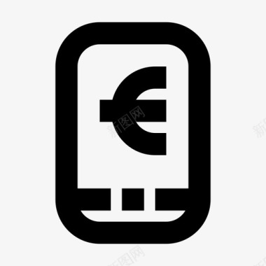 手机银行金融货币图标图标