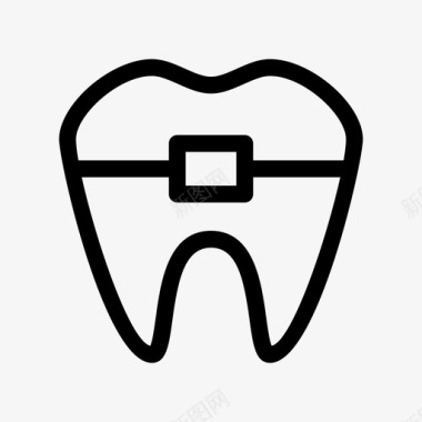 牙骨牙齿牙医医院ios优化图标图标