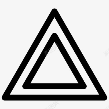 形状三角形创意对象图标图标
