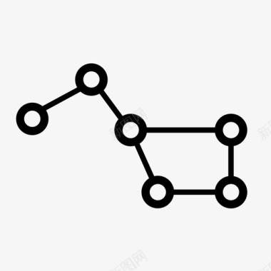 照片图案北斗七星星座太空图标图标