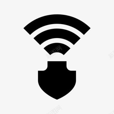 皮材料受保护wifi保护安全图标图标