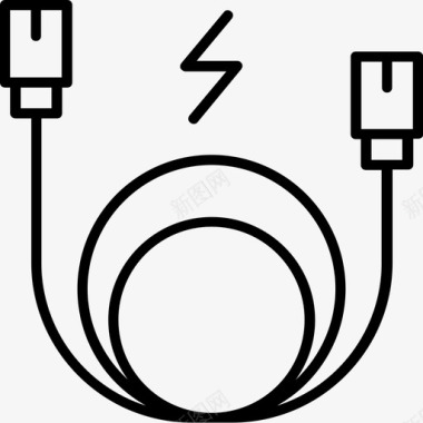 电用工具电线电电源图标图标