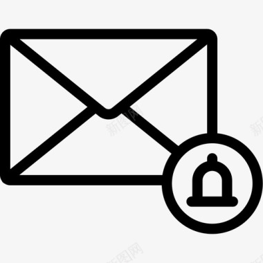 电子邮件通知信封信件图标图标