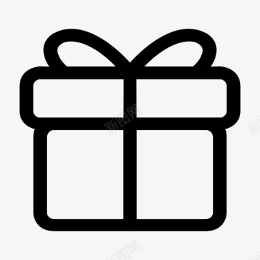 矢量礼物盒组合礼物盒-01图标