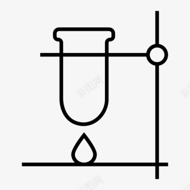 超强支架试管实验实验室图标图标