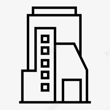 塔建筑阁楼图标图标