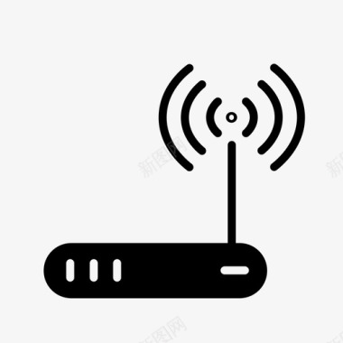 wifi互联网调制解调器互联网网络设备图标图标