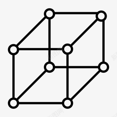 链式分子分子化学实验室图标图标