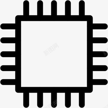 伤口处理芯片电子内存图标图标