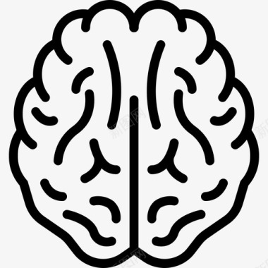 大脑器官医学图标图标