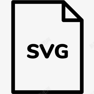 ai格式svg文件扩展名格式图标图标