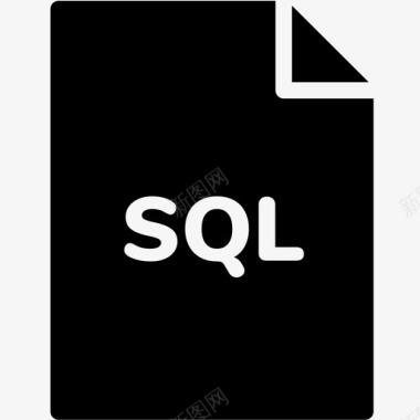 SQLsql文件扩展名格式图标图标