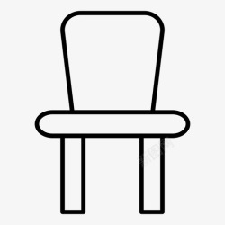 办公室主任职责椅子装饰主任图标高清图片