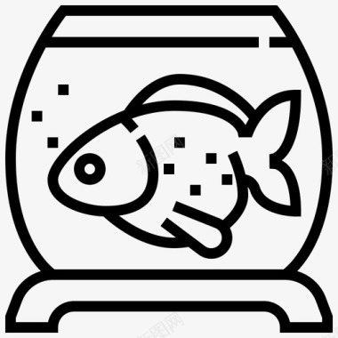 鱼动物鱼缸图标图标