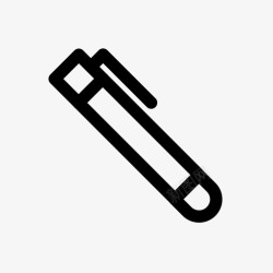 触摸笔触摸屏笔数码笔铅笔图标高清图片