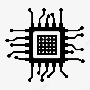 RAM存储器处理器芯片内存图标图标