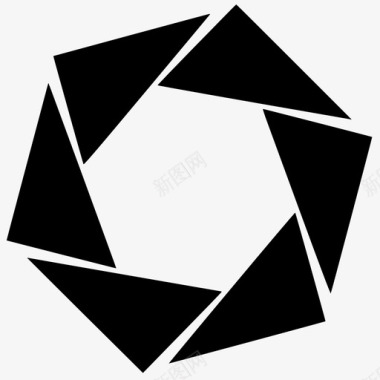 三角形抽象图标图标