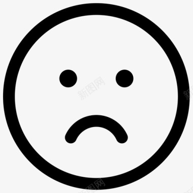 QQ表情图标表情哭脸图标