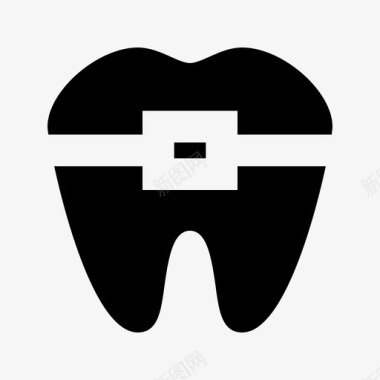 牙齿牙医医院材料图标图标