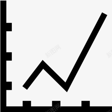 财务预测模型图形分析业务图标图标