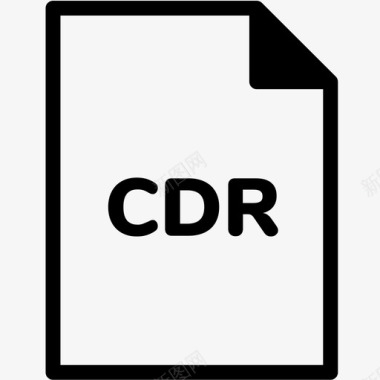 CDR格式雕花cdr文件扩展名格式图标图标