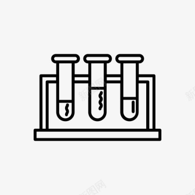 试管医生实验室图标图标