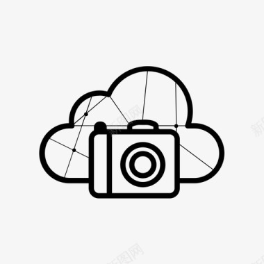 照相机云设备图标图标